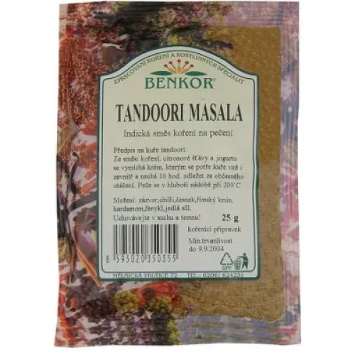Tandoori masala 25 g Benkor