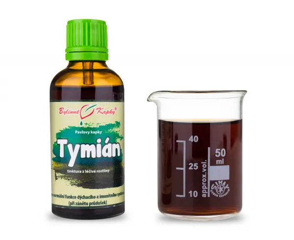 Tymián - bylinné kapky (tinktura) 50 ml