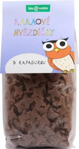 Kakaové hvězdičky s Rapadurou 150 g