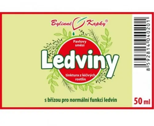 Ledviny I - bylinné kapky (tinktura) 50 ml