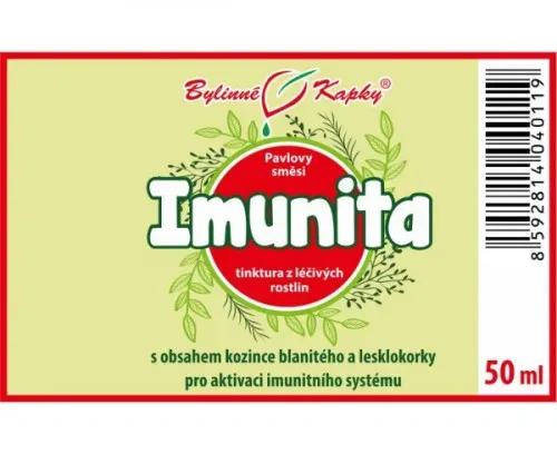 Imunita - bylinné kapky (tinktura) 50 ml