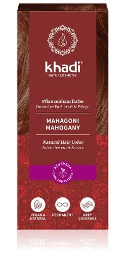 Khadi MAHAGON rostlinná barva na vlasy 100 g